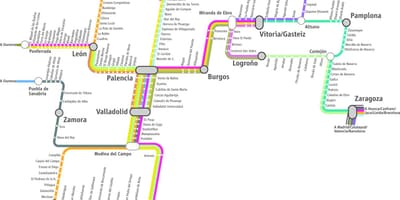 ਨਕਸ਼ਾ ਮੈਡ੍ਰਿਡ ਦੇ renfe