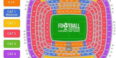 Bernabeu ਸੀਟ ਨਕਸ਼ਾ